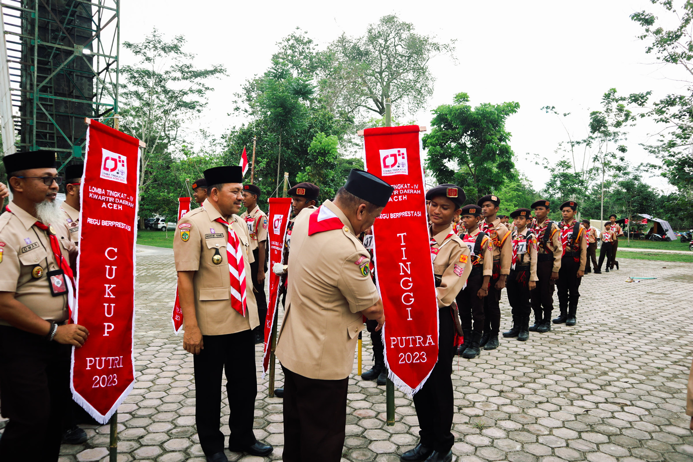 Raih Predikat Berprestasi Tinggi, Regu Penggalang Putra Oemar Diyan Wakili Provinsi Aceh ke LT-V