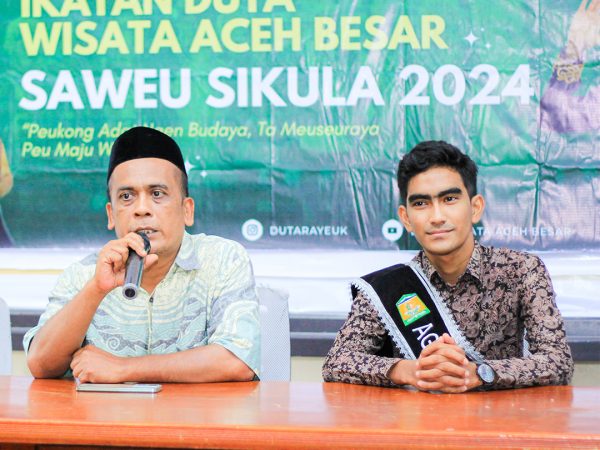 Dalam Rangka "Saweu Sikula" Duta Aceh Besar Silaturahmi ke Pesantren Oemar Diyan