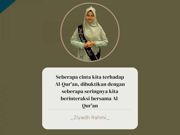 Alumni Oemar Diyan Telah Menyelesaikan Hafalan 30 Juz Al-Qur’an